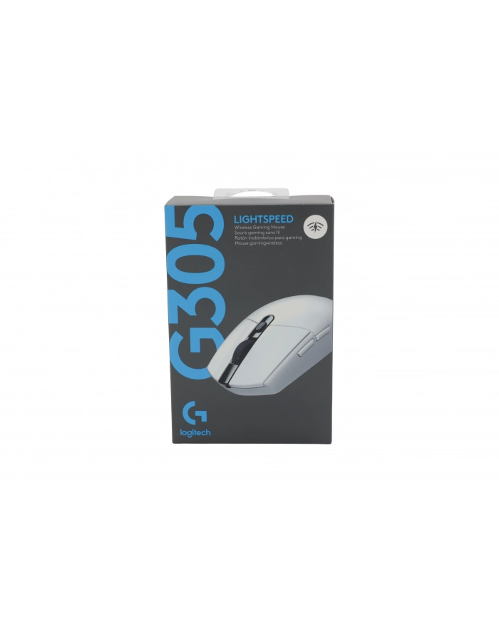 logitech Mysz bezprzewodowa G305 Lightspeed gaming, biała główny