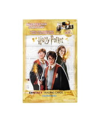 Megazestaw startowy Harry Potter album+2 saszetki+4 karty 09643 PANINI