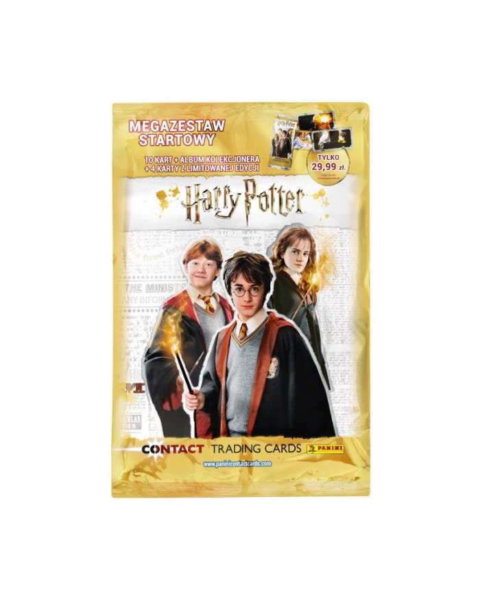 Megazestaw startowy Harry Potter album+2 saszetki+4 karty 09643 PANINI główny
