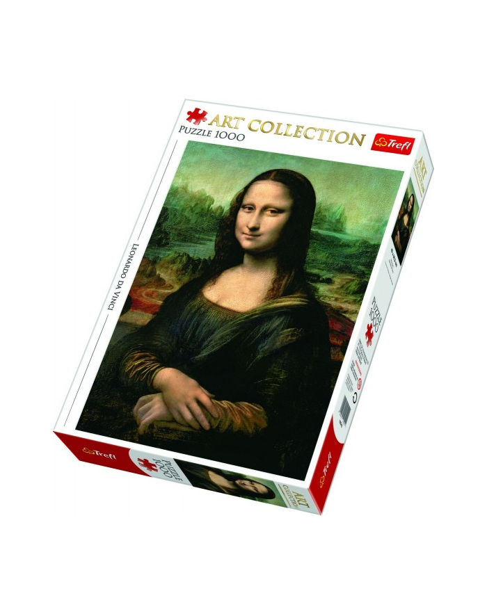 Puzzle 1000el Mona Lisa Leonardo da Vinci 10542 TREFL główny