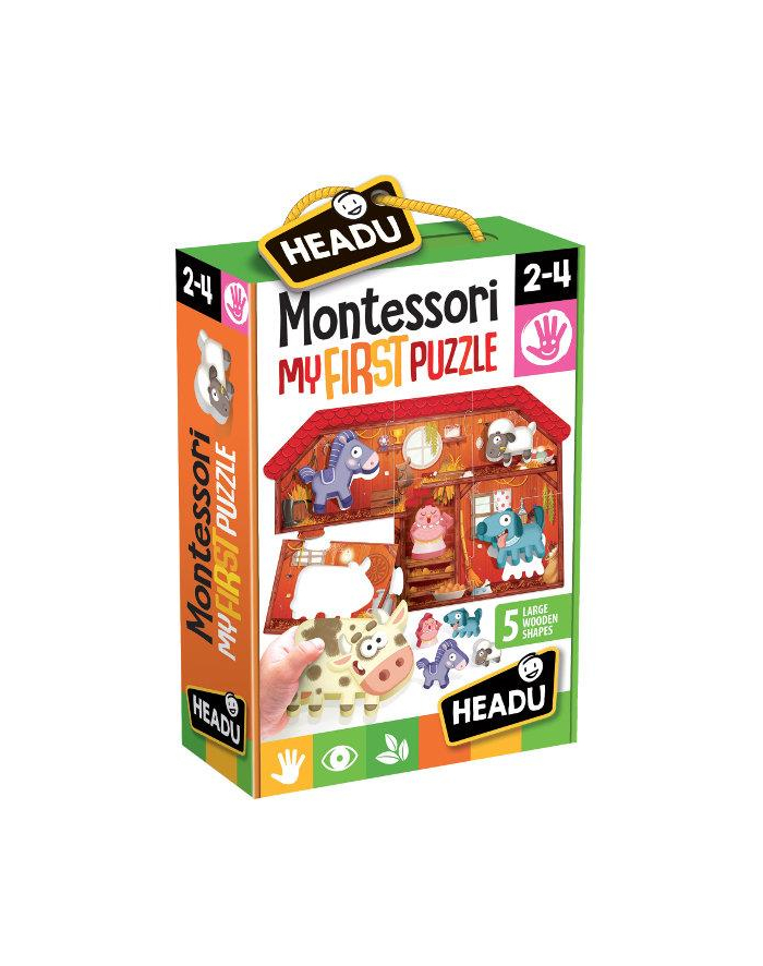 Montessori Moje pierwsze puzle Farma 20140 RUSSEL główny