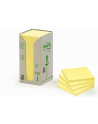 3m Karteczki samoprzylepne Post-it ekologiczne, żółte, 16x100, 76x76mm 6541T - nr 1
