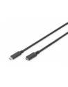 assmann Kabel przedłużający USB 3.1 Gen.2 SuperSpeed+ 10Gbps Typ USB C/USB C M/Ż, PD, czarny 0,7m - nr 10