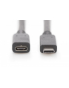 assmann Kabel przedłużający USB 3.1 Gen.2 SuperSpeed+ 10Gbps Typ USB C/USB C M/Ż, PD, czarny 0,7m - nr 4