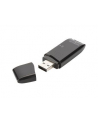digitus Czytnik kart 2-portowy USB 2.0 HighSpeed SD/Micro SD, kompaktowy, czarny - nr 20