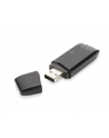 digitus Czytnik kart 2-portowy USB 2.0 HighSpeed SD/Micro SD, kompaktowy, czarny - nr 21