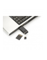 digitus Czytnik kart 2-portowy USB 2.0 HighSpeed SD/Micro SD, kompaktowy, czarny - nr 25