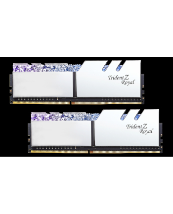 g.skill Pamięć do PC DDR4 32GB (2x16GB) TridentZ Royal RGB DDR4  3200MHz CL16 XMP2 srebrna