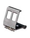 Adapter DIN na dwa moduły typu Keystone (2xKeystone) montaż pod kątem 45 stopni  metalowy - nr 11