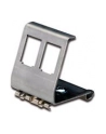 Adapter DIN na dwa moduły typu Keystone (2xKeystone) montaż pod kątem 45 stopni  metalowy - nr 13