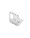 Adapter DIN na dwa moduły typu Keystone (2xKeystone) montaż pod kątem 45 stopni  metalowy - nr 2
