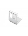 Adapter DIN na dwa moduły typu Keystone (2xKeystone) montaż pod kątem 45 stopni  metalowy - nr 4