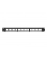 Lanberg keystone Patch Panel 19'', 24 port  1U, czarny - nr 4