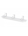 Organizer kablowy poziomy typu RING 10 cali (254mm) 1U 44x254x60mm, szary (RAL 7035) - nr 29