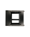 Szafka wisząca rack 6U 600x600 czarna dwusekcyjna - nr 52