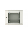 Szafka wisząca rack 9U 600x600 szara dwusekcyjna - nr 15