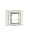 Szafka wisząca rack 9U 600x600 szara dwusekcyjna - nr 17