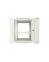 Szafka wisząca rack 9U 600x600 szara dwusekcyjna - nr 19