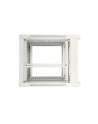 Szafka wisząca rack 9U 600x450 szara metalowe drzwi - nr 15