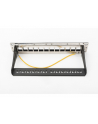 DIGITUS Patch panel 10'' 12-port.  1U modularny Keystone wspornik czarny - nr 2