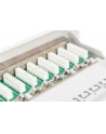 DIGITUS Patch panel 10'' 12-port. Kat.5e ekran 1U kompletny LSA, wspornik, szary - nr 10