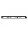 Lanberg keystone Patch Panel 19'', 24 port  1U, czarny - nr 4