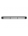 Lanberg keystone Patch Panel 19'', 24 port  1U, czarny - nr 7