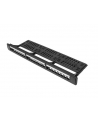 Lanberg keystone Patch Panel 19''z organizerem, 24 port  1U, czarny - nr 11