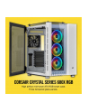 Corsair obudowa komputerowa Crystal Series™ 680X RGB Low Noise ATX, TG, biała - nr 22
