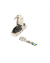 Wtyczka ekranowana RJ45 kat.6A do montażu AWG 22-27, 10 GBit Ethernet, PoE+ - nr 34