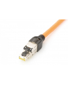 Wtyczka ekranowana RJ45 kat.6A do montażu AWG 22-27, 10 GBit Ethernet, PoE+ - nr 44