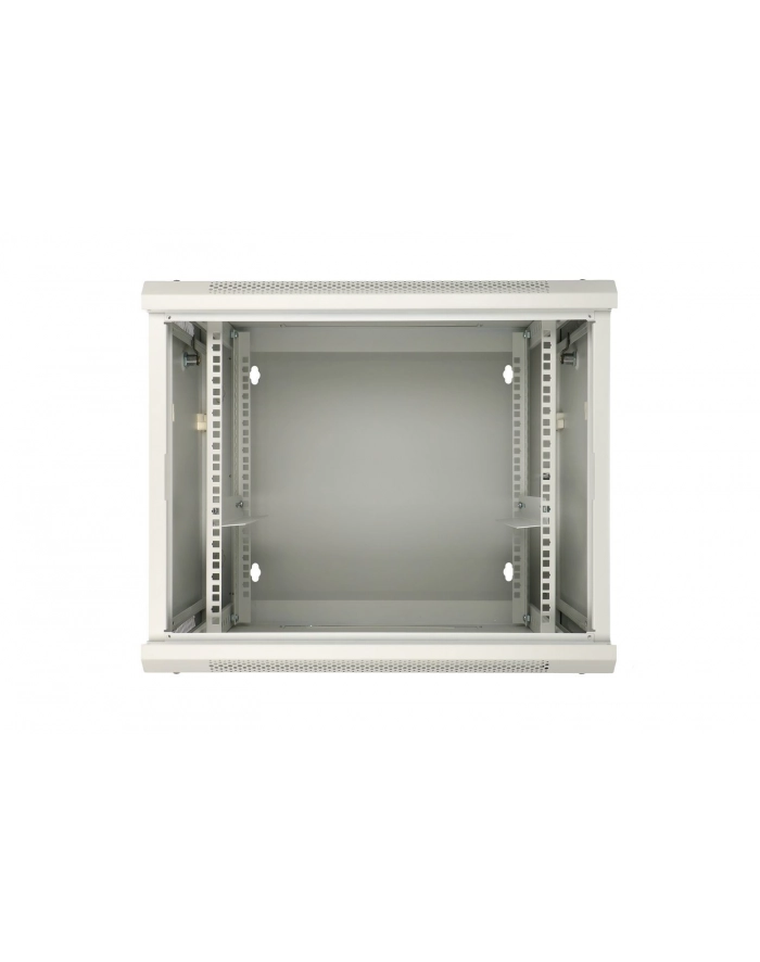 Szafka wisząca rack 12U 600x600 szara dwusekcyjna główny