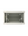 Szafka wisząca rack 6U 600x600 szara dwusekcyjna - nr 22