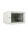 Szafka wisząca rack 6U 600x600 szara dwusekcyjna - nr 29