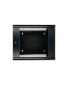 Szafka wisząca rack 9U 600x600 czarna dwusekcyjna - nr 45