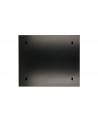 Szafka wisząca rack 9U 600x600 czarna dwusekcyjna - nr 5