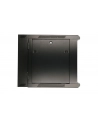 Szafka wisząca rack 9U 600x600 czarna dwusekcyjna - nr 6