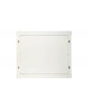 Szafka wisząca rack 9U 600x450 szara metalowe drzwi - nr 4