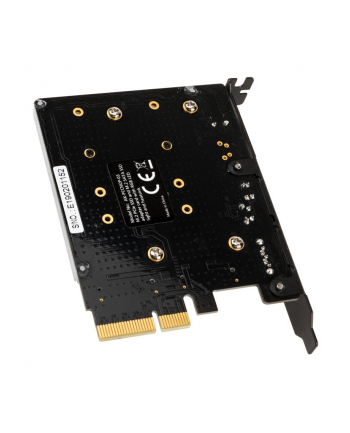 Akasa Adapter M.2 SSD - PCIe z chłodzeniem i oświetleniem RGB LED