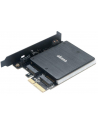 Akasa Adapter M.2 SSD - PCIe z chłodzeniem i oświetleniem RGB LED - nr 1