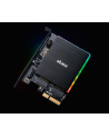 Akasa Adapter M.2 SSD - PCIe z chłodzeniem i oświetleniem RGB LED - nr 4