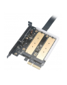 Akasa Adapter Dual M.2 SSD - PCIe z chłodzeniem i oświetleniem RGB LED - nr 13