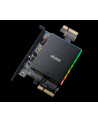 Akasa Adapter Dual M.2 SSD - PCIe z chłodzeniem i oświetleniem RGB LED - nr 3