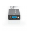 Adapter HDMI / USB 4K 30Hz UHD HDMI A / USB na DisplayPort+DVI+VGA czarny 0,2m - nr 11