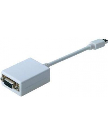 Kabel Mini Displayport 1080p 60Hz FHD Typ mDP/VGA M/Ż biały 0,15m nr 2