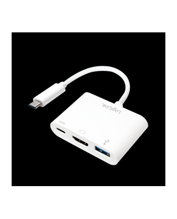 LOGILINK - Adapter wieloportowy USB-C do HDMI