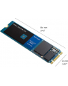 western digital WD Blue SN500 NVMe SSD 500GB M.2 PCI-E 1700/1450MB/s - nr 29