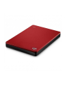 Dysk zewnętrzny Seagate Backup Plus Slim; 2,5'', 2TB, USB 3.0, czerwony - nr 2