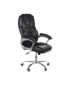 GreenBlue GB182 Fotel biurowy ergonomiczny Luxury obicie ekoskóra, stopa chromow - nr 10