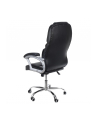 GreenBlue GB182 Fotel biurowy ergonomiczny Luxury obicie ekoskóra, stopa chromow - nr 3
